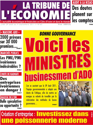 La Tribune de l’Economie N° 65