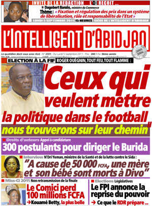 L’intelligent d’Abidjan N° 2331