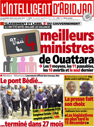 L’intelligent d’Abidjan N° 2334