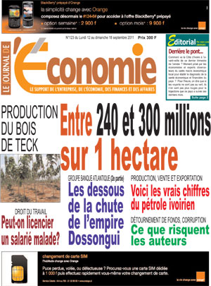 Le Journal De L’Economie N° 123