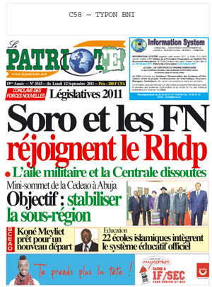 Le Patriote N° 3543