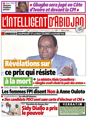 L’intelligent d’Abidjan N° 2339
