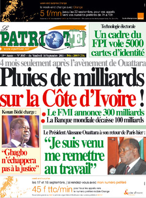 Le Patriote N° 3547