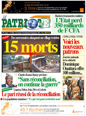 Le Patriote N° 3548