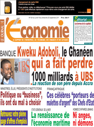 Le Journal De L’Economie N° 124