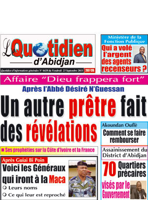 Le Quotidien d’Abidjan N° 438