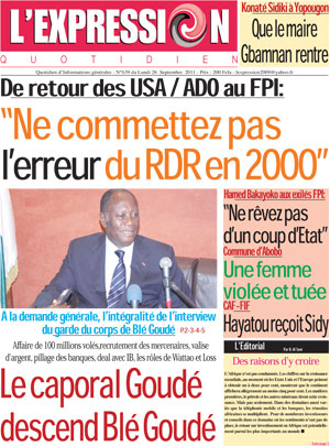 L’expression N° 639