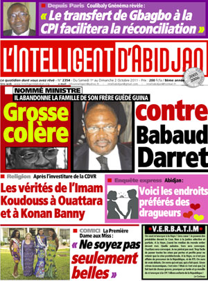 L’intelligent d’Abidjan N° 2354