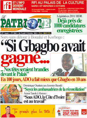 Le Patriote N° 3561