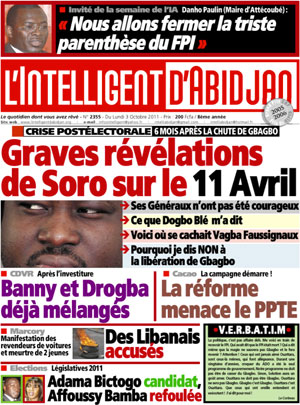 L’intelligent d’Abidjan N° 2355