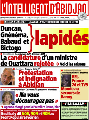 L’intelligent d’Abidjan N° 2357