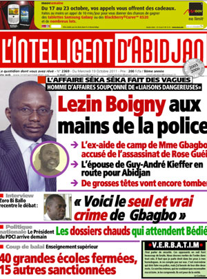 L’intelligent d’Abidjan N° 2369