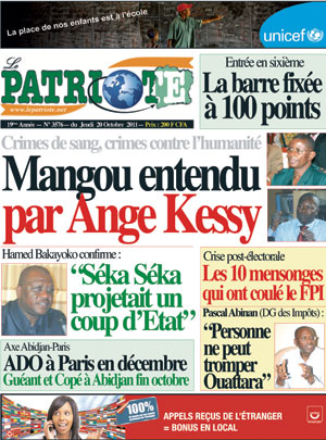 Le Patriote N° 3576