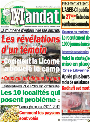 Le Mandat N° 639