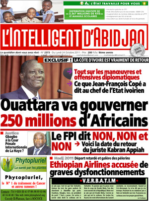 L’intelligent d’Abidjan N° 2373