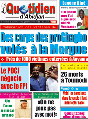 Le Quotidien d’Abidjan N° 459