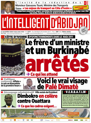 L’intelligent d’Abidjan N° 2377
