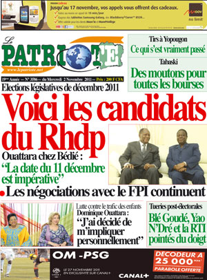 Le Patriote N° 3586