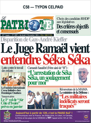 Le Patriote N° 3587