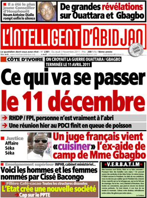 L’intelligent d’Abidjan N° 2381