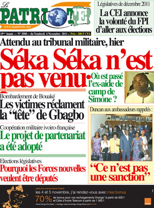 Le Patriote N° 3588