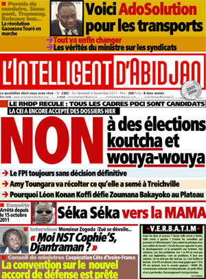 L’intelligent d’Abidjan N° 2382