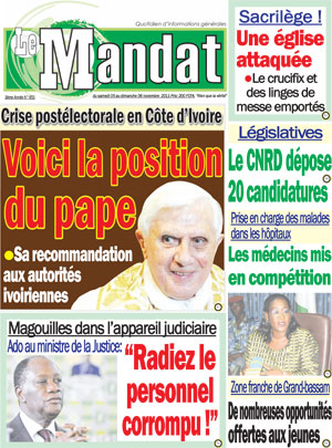 Le Mandat N° 651