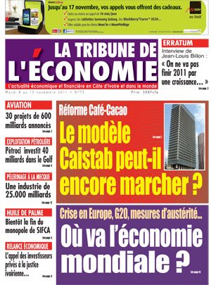 La Tribune de l’Economie N° 75