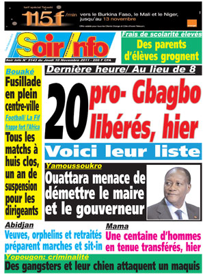 Soir Info N° 5143