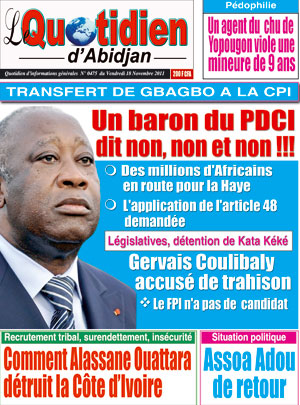 Le Quotidien d’Abidjan N° 475
