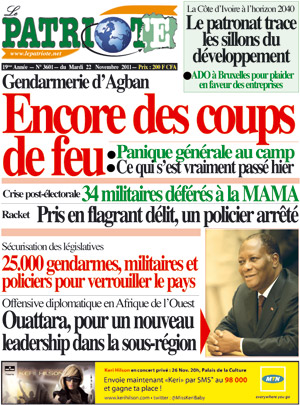 Le Patriote N° 3601