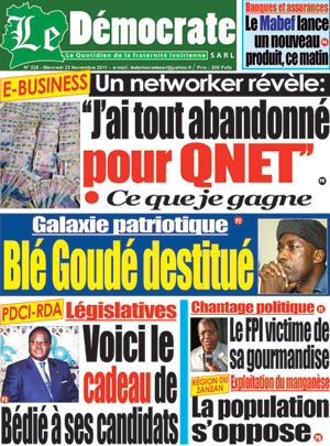 Le Democrate N° 325