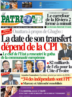 Le Patriote N° 3603