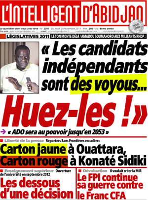 L’intelligent d’Abidjan N° 2397