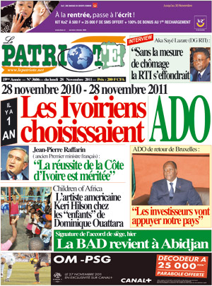 Le Patriote N° 3606