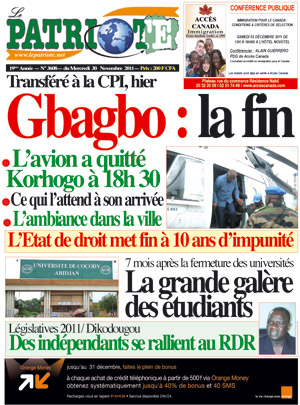 Le Patriote N° 3608