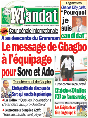 Le Mandat N° 670