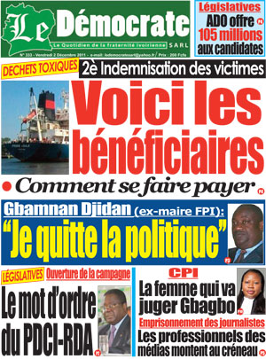 Le Democrate N° 333