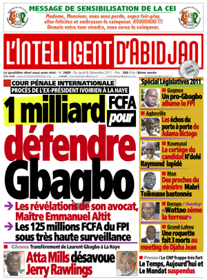 L’intelligent d’Abidjan N° 2409