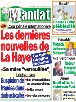 Le Mandat N° 674