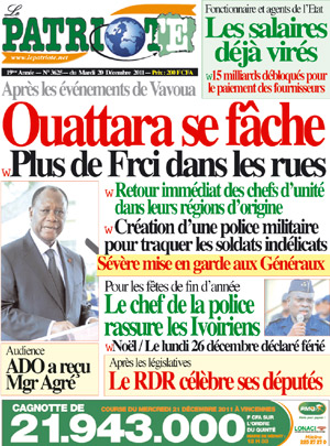 Le Patriote N° 3625