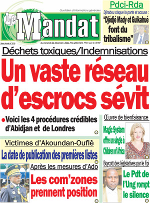 Le Mandat N° 679