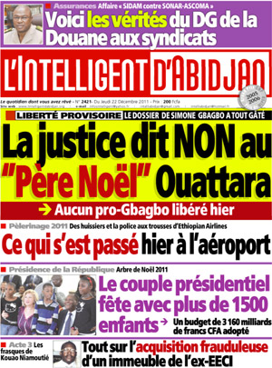 L’intelligent d’Abidjan N° 2421