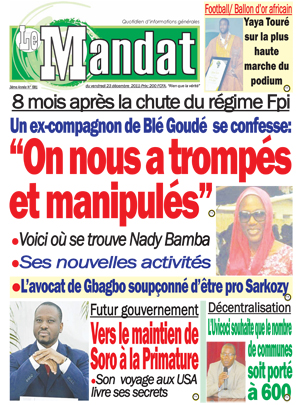 Le Mandat N° 681