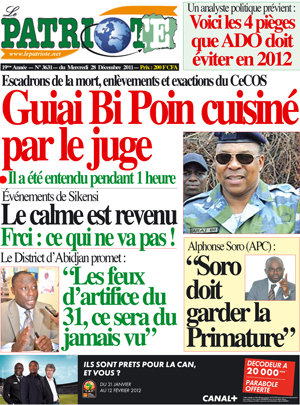 Le Patriote N° 3631