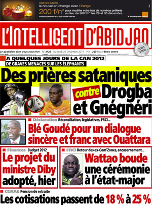 L’intelligent d’Abidjan N° 2426
