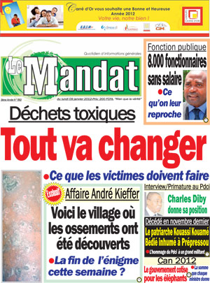 Le Mandat N° 692