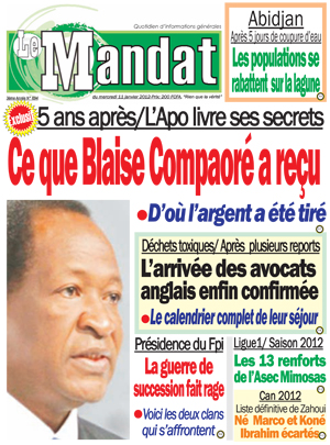 Le Mandat N° 694