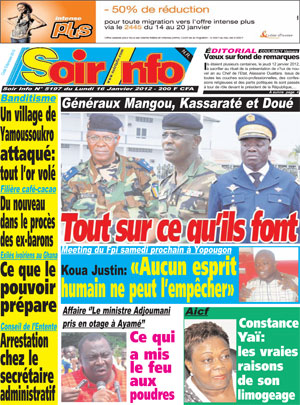 Soir Info N° 5197