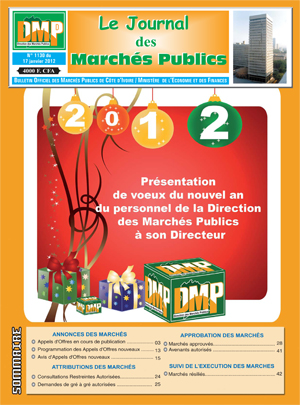 Journal des Marchés Publics N° 1130